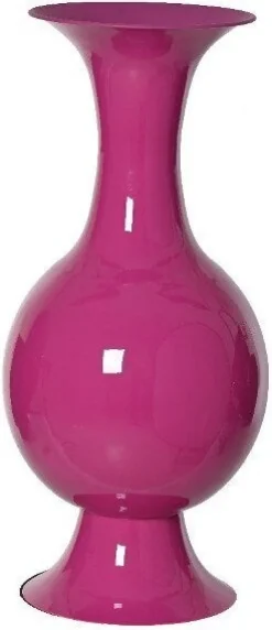 Intratuin vaas Blair roze D 25 H 56 cm