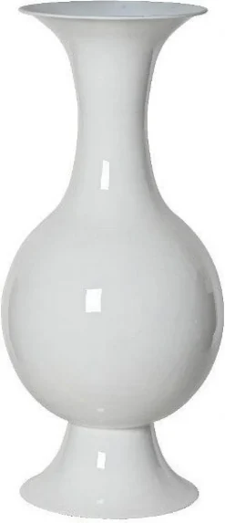 Intratuin vaas Blair wit D 39 H 77 cm