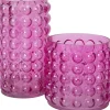 Intratuin vaas Bob roze D 19 H 15 cm