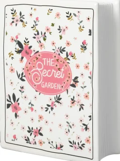 Intratuin vaas Boek The Secret Garden wit 16 x 6,2 x 19,8 cm