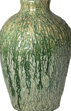 Intratuin vaas Bono groen D 25 H 37,2 cm