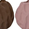 Intratuin vaas Bora bruin D 13 H 16 cm