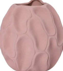 Intratuin vaas Bora roze D 13 H 16 cm
