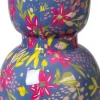 Intratuin vaas Bruton blauw D 11 H 19 cm