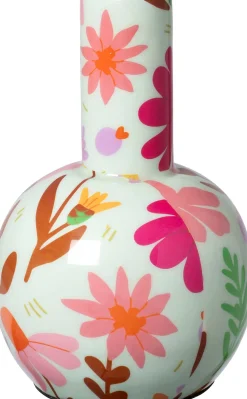 Intratuin vaas Bruton blauw D 11 H 17,5 cm