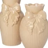 Intratuin vaas Byrum beige D 17 H 26 cm