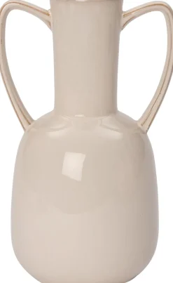 Intratuin vaas Celine wit D 15,3 H 30 cm