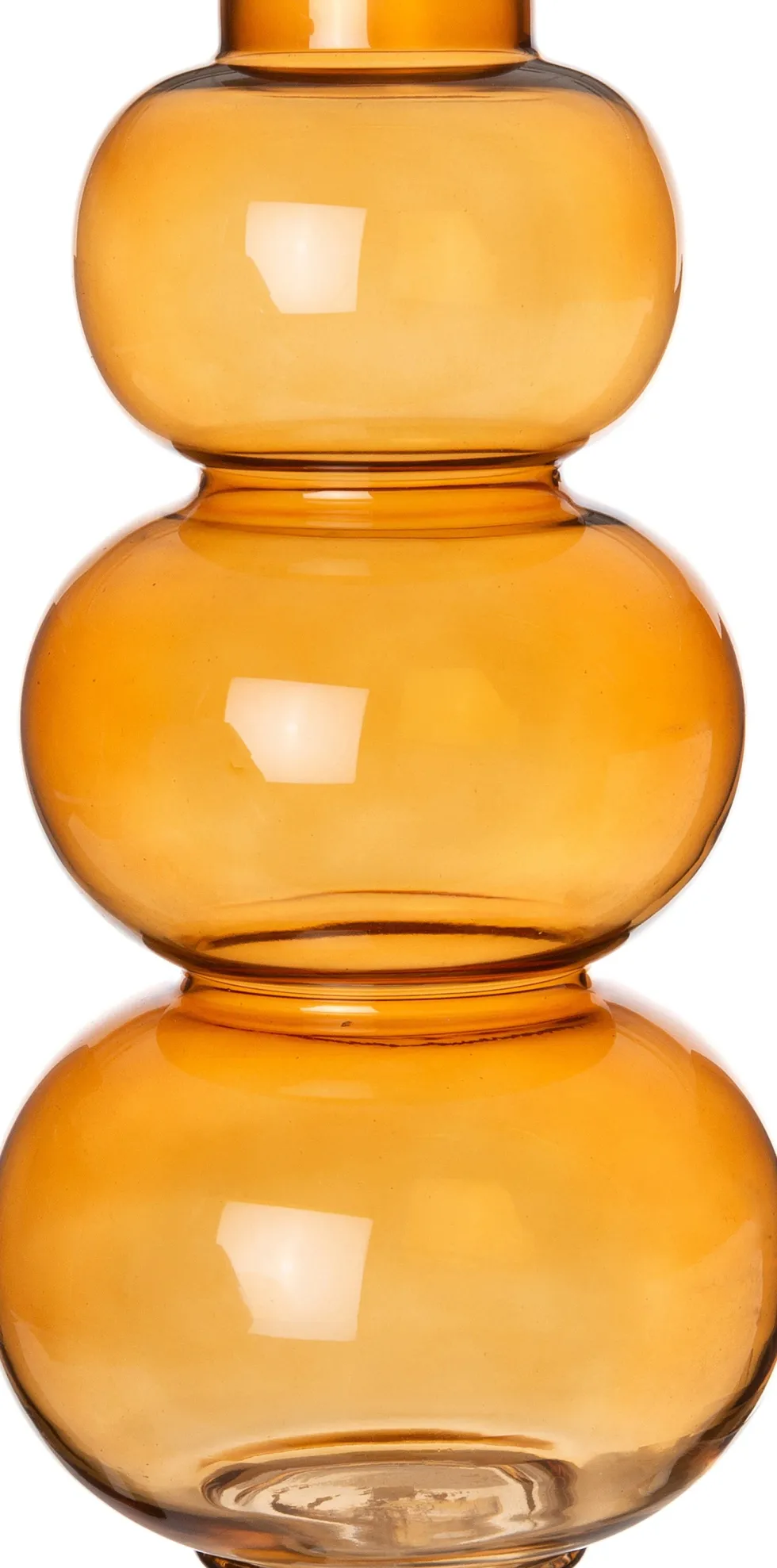 Intratuin vaas Chiel oranje D 18,5 H 24 cm