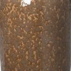 Intratuin vaas Clova bruin D 19 H 40 cm