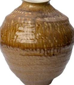 Intratuin vaas cm Mieke bruin D 33,5 H 38,7 cm