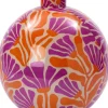 Intratuin vaas Cor oranje / paars D 35 H 41 cm