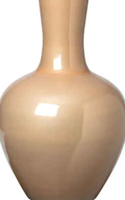 Intratuin vaas Crissy beige D 26 H 40 cm