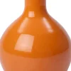 Intratuin vaas Deva oranje D 14 H 20 cm