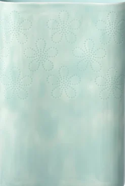 Intratuin vaas Dowra blauw 19 x 6,5 x 27 cm