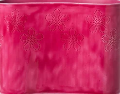 Intratuin vaas Dowra roze 23 x 7,5 x 16,5 cm