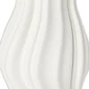Intratuin vaas 3D wit D 21,7 H 35,8 cm