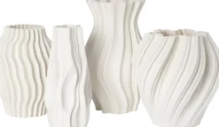 Intratuin vaas 3D wit D 19,5 H 24,3 cm