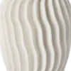 Intratuin vaas 3D wit D 19,5 H 27,5 cm