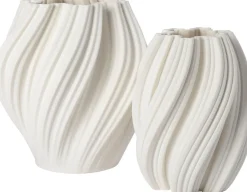 Intratuin vaas 3D wit D 29,2 H 28,3 cm