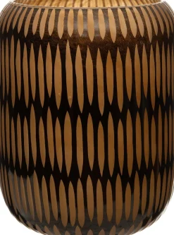 Intratuin vaas Dymfi bruin D 17 H 22 cm