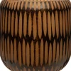 Intratuin vaas Dymfi bruin D 14 H 14 cm