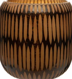 Intratuin vaas Dymfi bruin D 14 H 14 cm