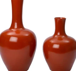 Intratuin vaas Edin oranje D 37 H 70 cm