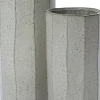 Intratuin vaas Einar grijs / wit D 15,5 H 30,3 cm