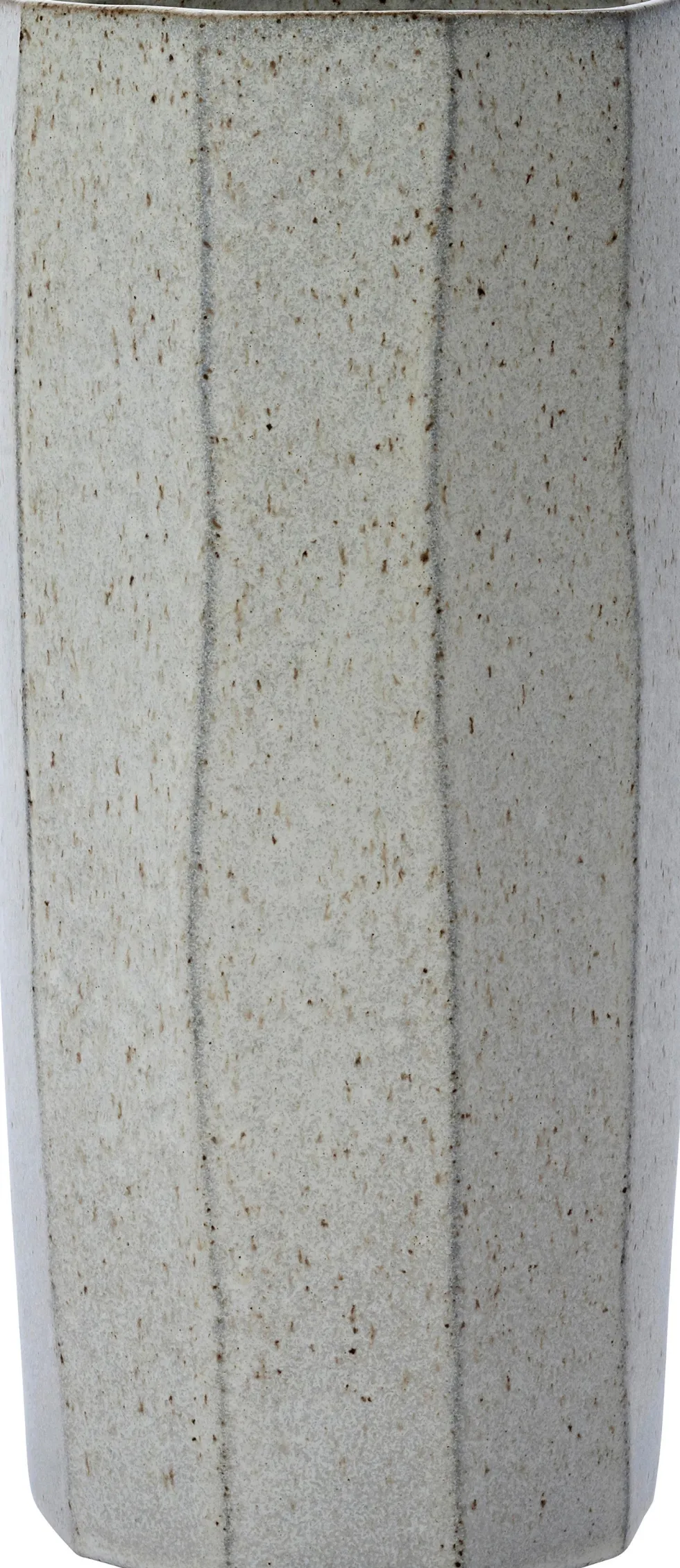 Intratuin vaas Einar grijs / wit D 17 H 38,8 cm