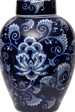 Intratuin vaas Eleanor blauw D 20 H 30 cm