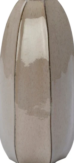Intratuin vaas Elvi taupe D 20,5 H 45,5 cm