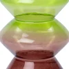 Intratuin vaas Enny groen / bruin D 10 H 24 cm
