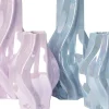 Intratuin vaas Fabien blauw D 15,5 H 30,5 cm