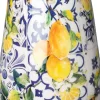 Intratuin vaas Formby blauw / wit D 21 H 24,5 cm