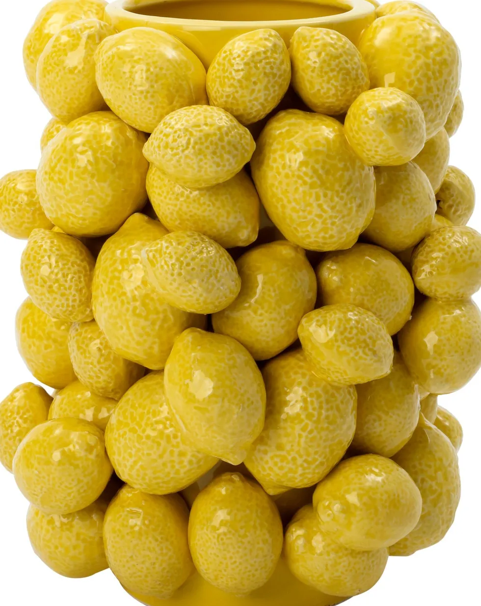 Intratuin vaas Frutti geel D 19 H 23 cm