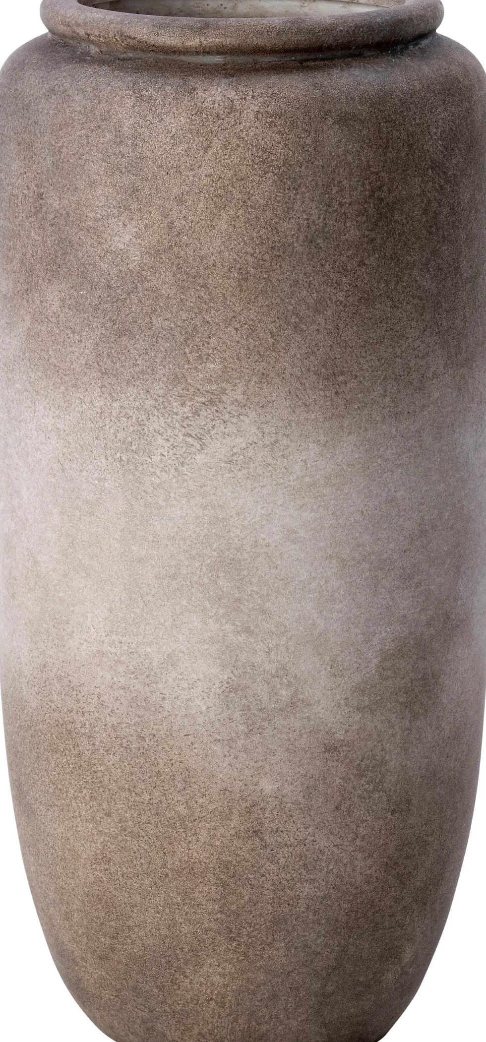 Intratuin vaas Geno bruin / taupe D 20,5 H 42 cm