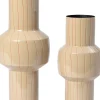 Intratuin vaas Goole beige D 14 H 29 cm
