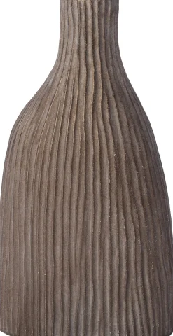 Intratuin vaas Hixon bruin 17 x 10,2 x 32 cm