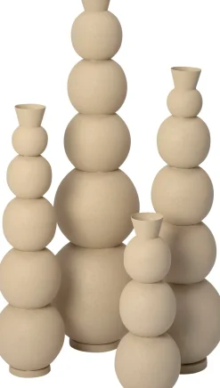 Intratuin vaas Jacky beige D 26 H 87 cm