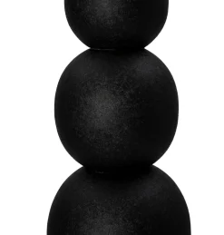 Intratuin vaas Jacky zwart D 20 H 76 cm