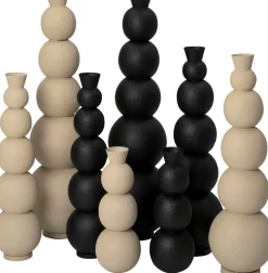 Intratuin vaas Jacky zwart D 20 H 76 cm