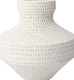 Intratuin vaas Jamy wit D 33 H 37 cm