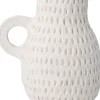 Intratuin vaas Jamy wit 18 x 16 x 30 cm