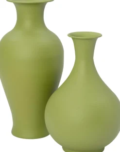 Intratuin vaas Jerup groen D 21 H 44 cm