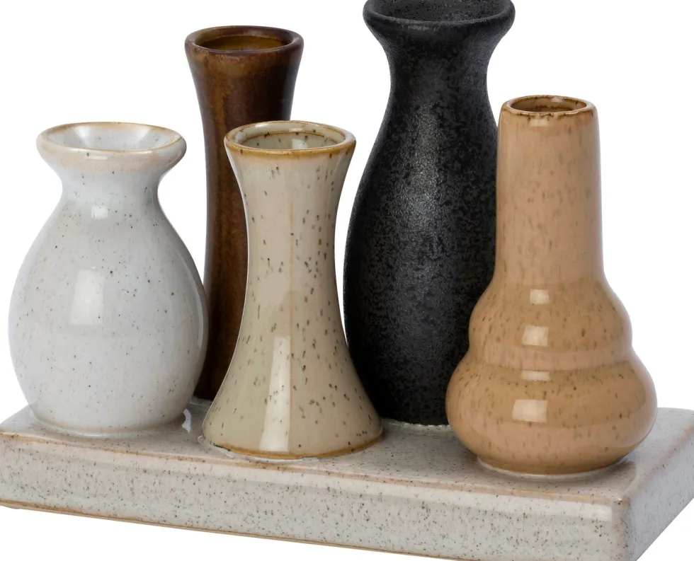 Intratuin vaasjes op plateau Serinty 14 x 7 x 10 cm
