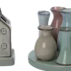 Intratuin vaasjes op plateau Serinty 18 x 7 x 11 cm