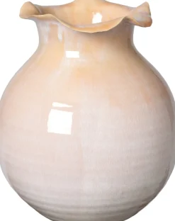 Intratuin vaas Jetta roze D 21 H 24 cm
