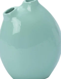 Intratuin vaas Jilly blauw 18 x 13 x 23 cm