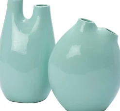 Intratuin vaas Jilly blauw 18 x 13 x 23 cm