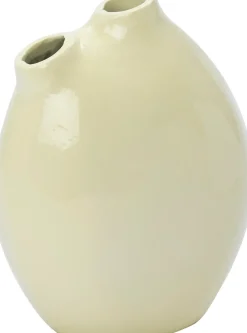 Intratuin vaas Jilly crème 18 x 13 x 23 cm